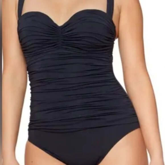 BLEU by Rod Beattie Kore Swimsuit One Piece Size 12 NWT - Picture 2 of 11